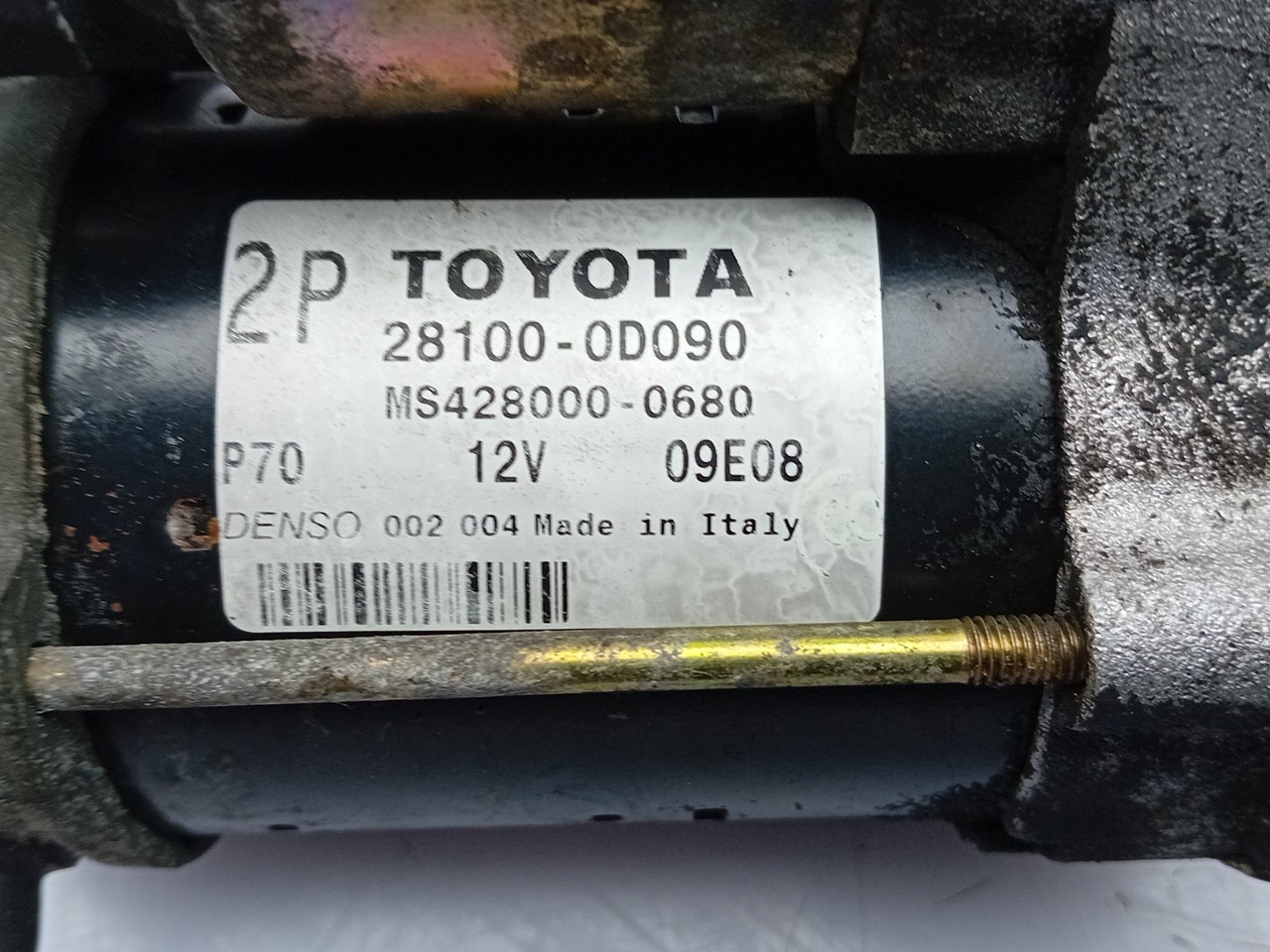 Motor de arranque TOYOTA Avensis Sedan (_T22_) Imagem-3