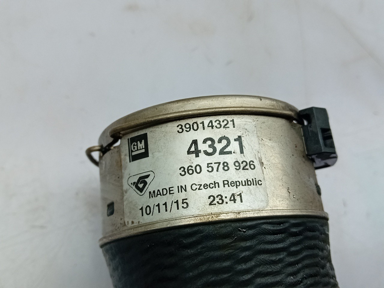 Tubo do intercooler OPEL Astra K Imagem-3