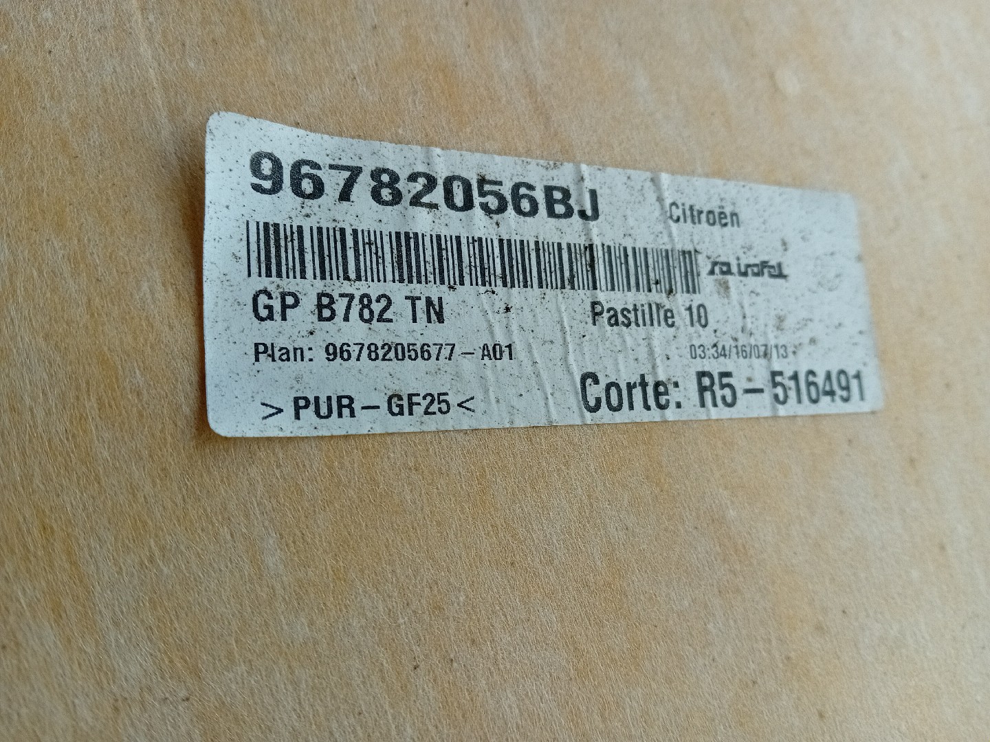 Rivestimento tetto CITROËN C4 Picasso I (UD_) Imagem-2