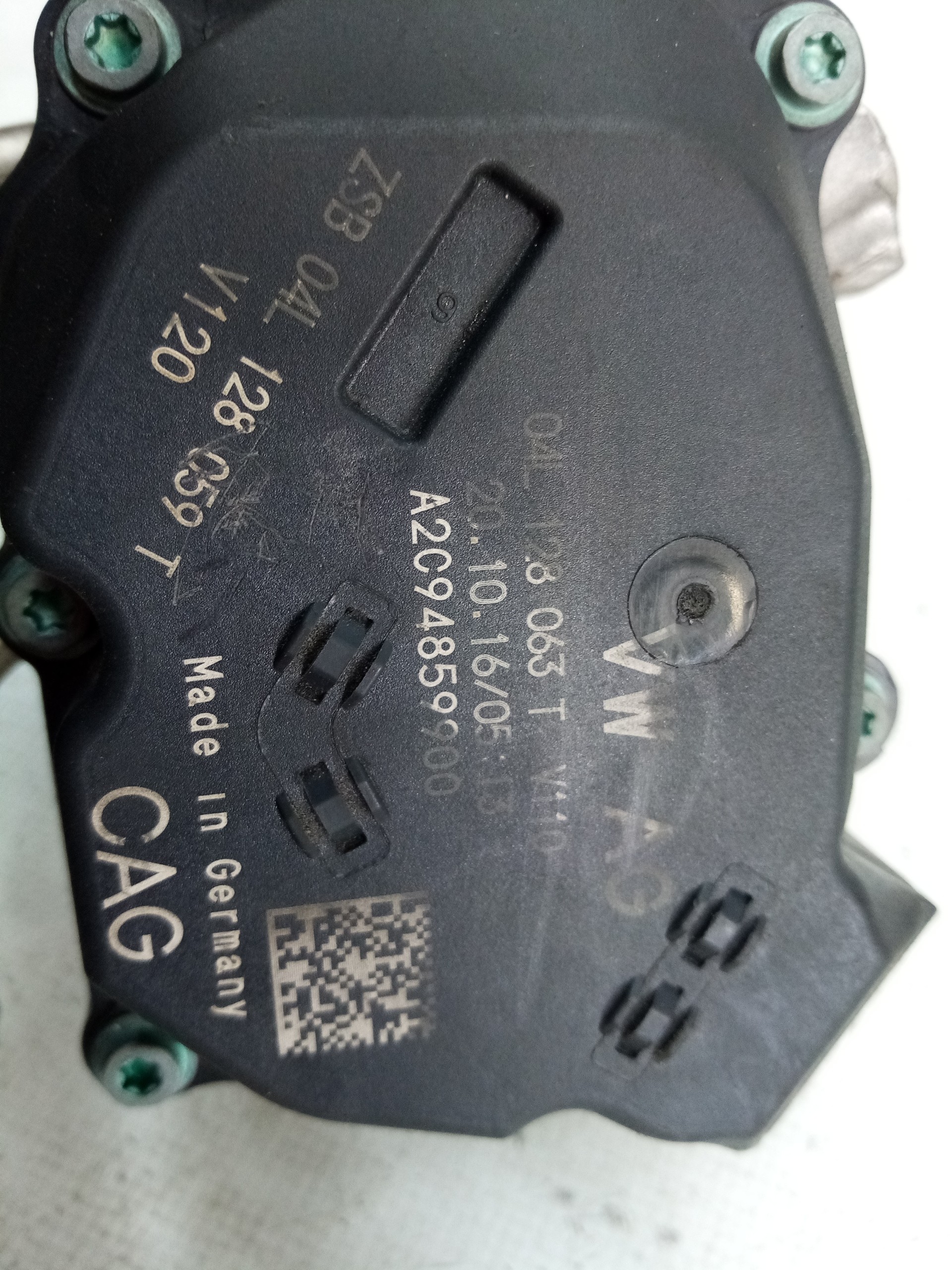 Corpo borboleta AUDI A3 Sportback (8VA, 8VF) Imagem-3