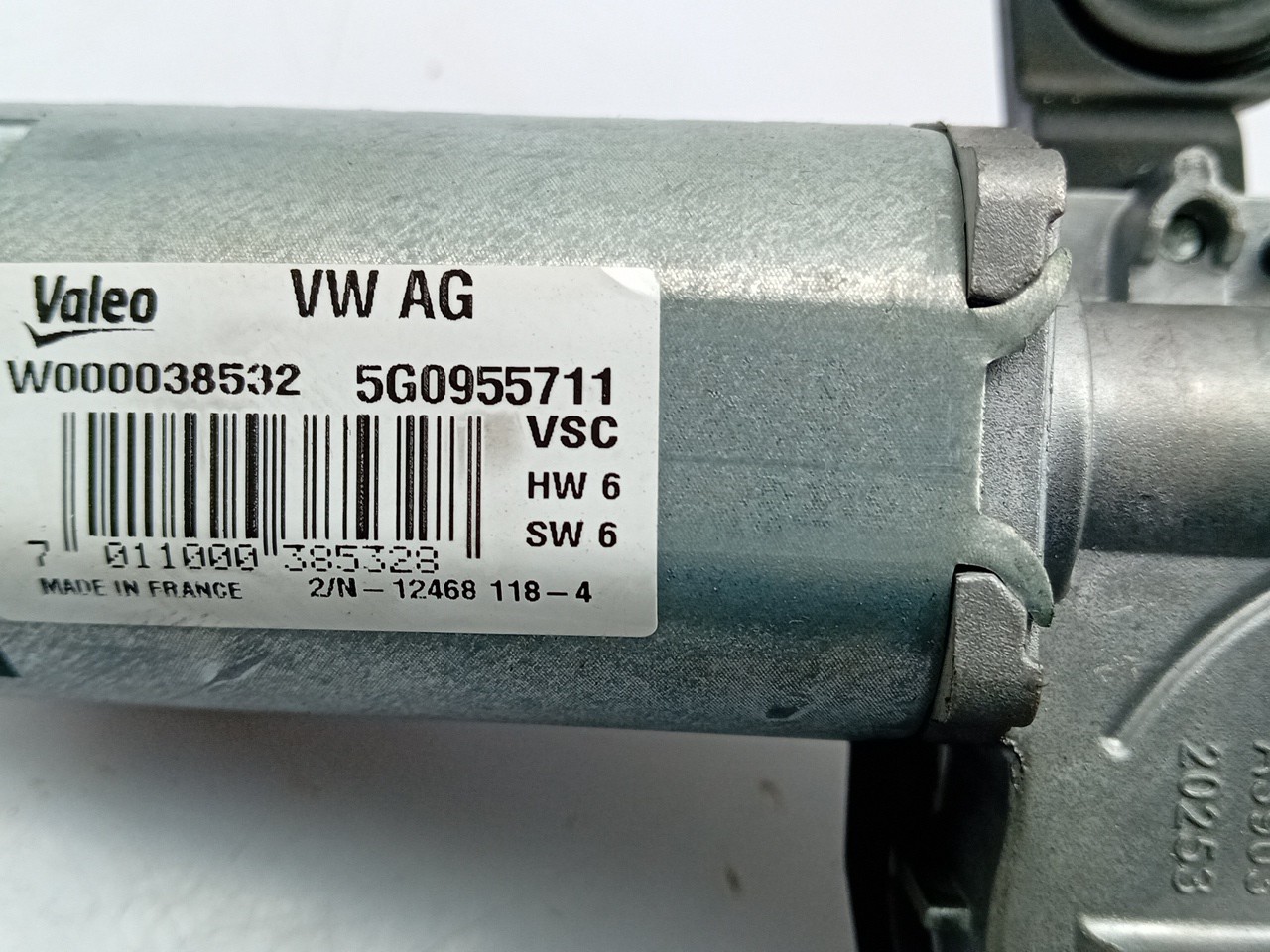 Motor limpa vidros trás VOLKSWAGEN Golf VII Variant (BA5, BV5) Imagem-3