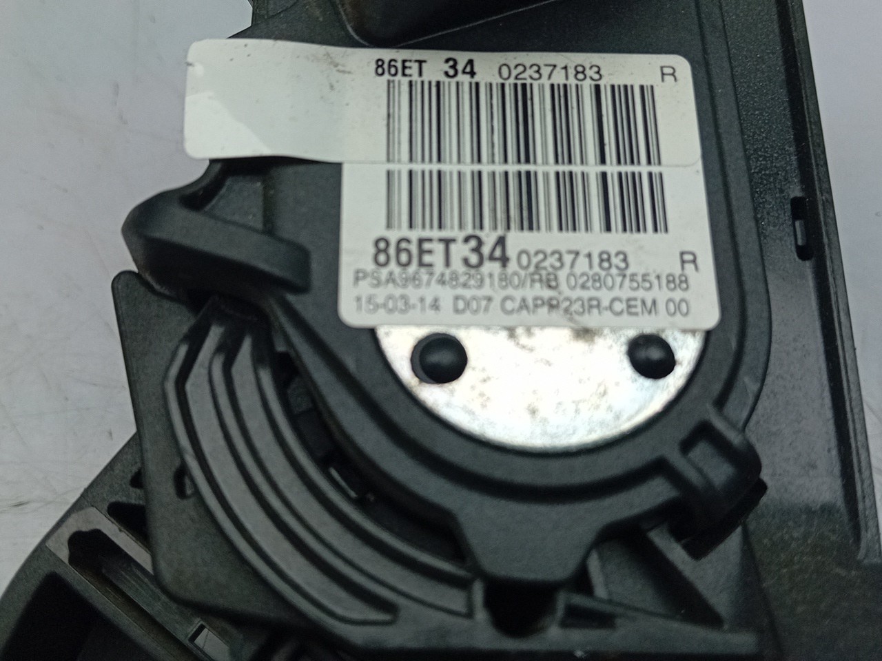 Pedal do acelerador PEUGEOT 308 II Imagem-3