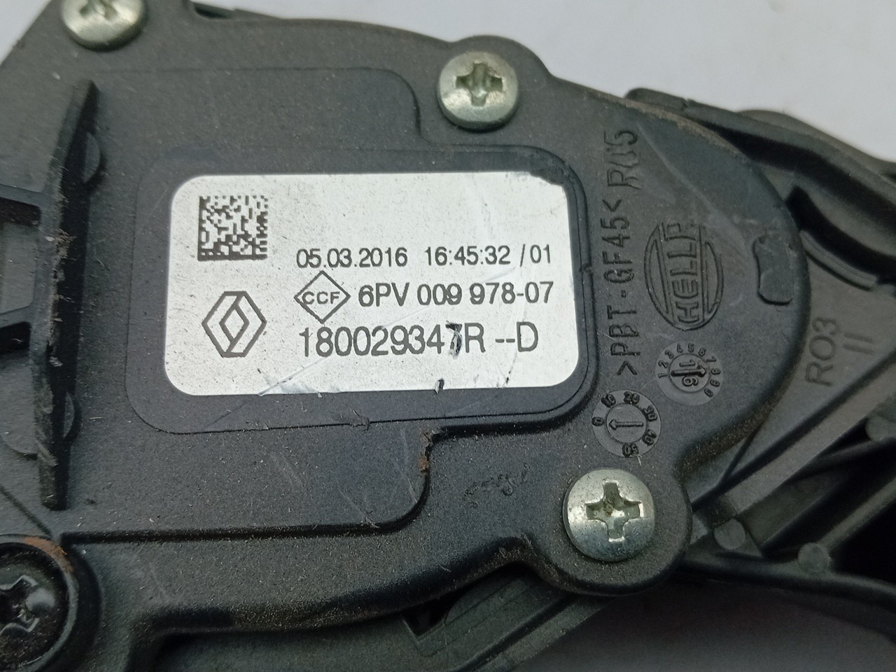 Pedal acelerador RENAULT Captur (J5_) Imagem-3