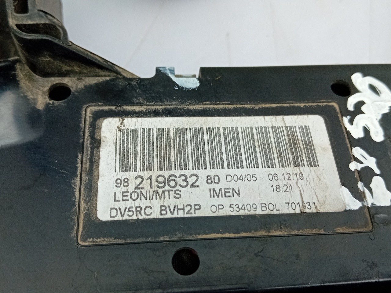 Engine electrical installation / engine wiring PEUGEOT 3008 II (M_) Imagem-2