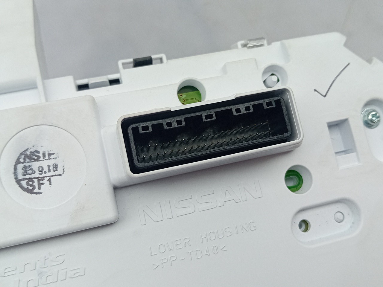 Compteur de vitesse NISSAN Leaf EV (ZE1) Imagem-4