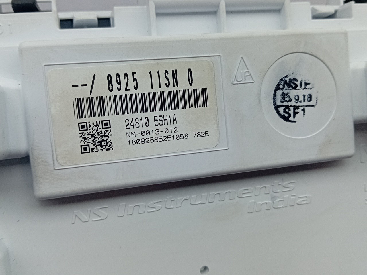 Compteur de vitesse NISSAN Leaf EV (ZE1) Imagem-5