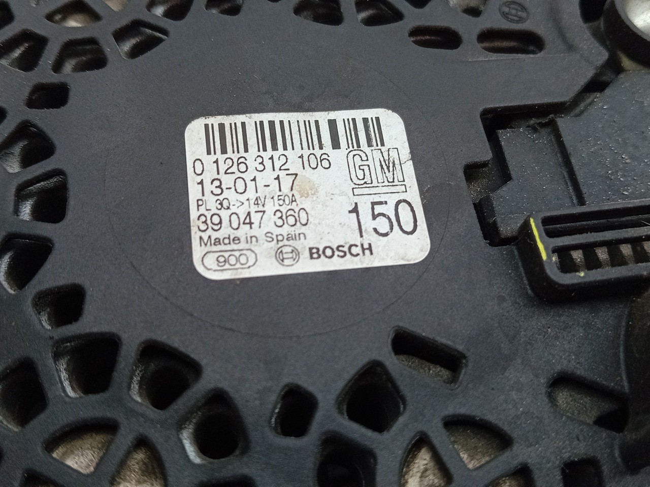 Alternator OPEL Corsa E Imagem-4