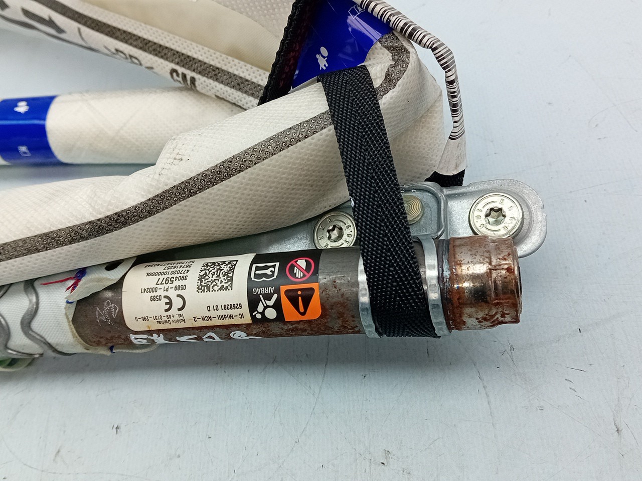 Airbag Rideau Guache OPEL Corsa E Imagem-1