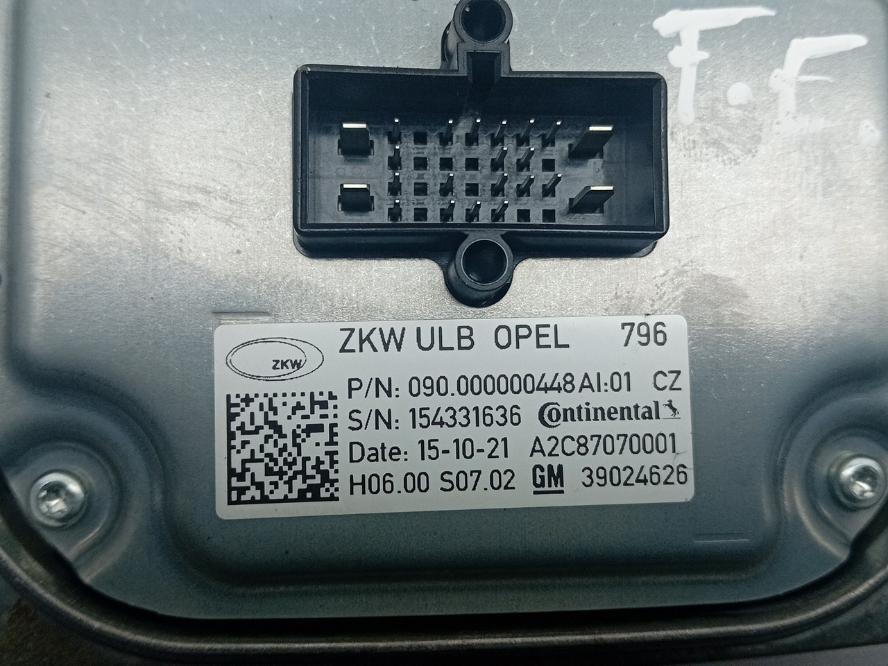 Centralina de luzes OPEL Astra K Imagem-2