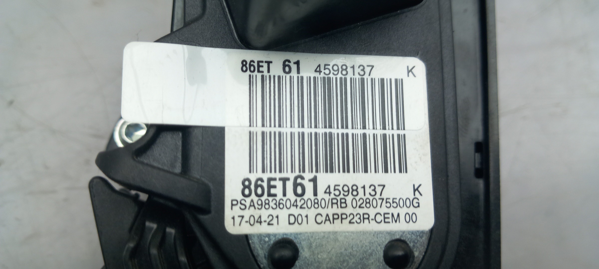 Pedale acceleratore PEUGEOT 508 II Imagem-3