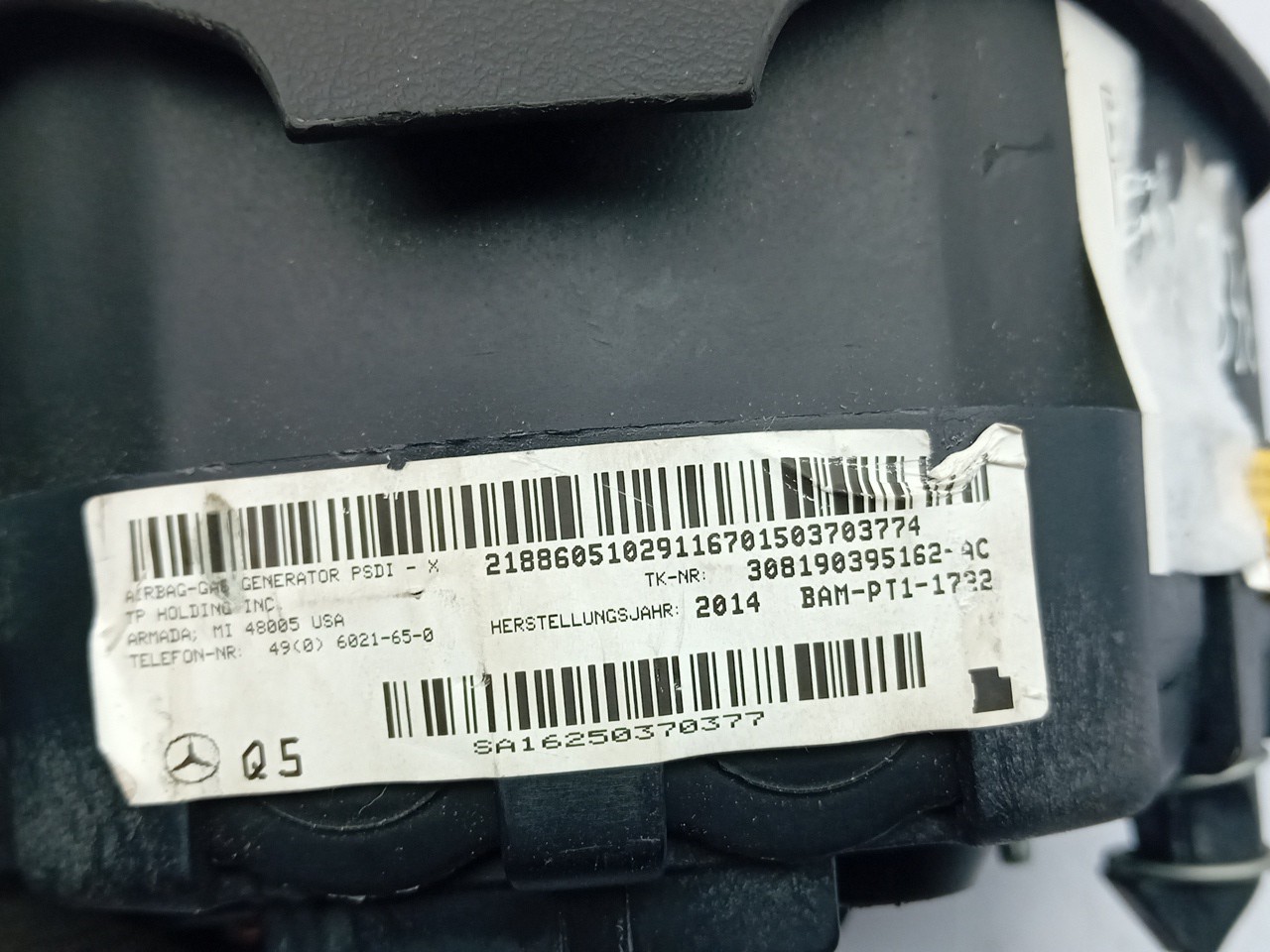 Airbag do volante MERCEDES-BENZ GLA (X156) Imagem-3