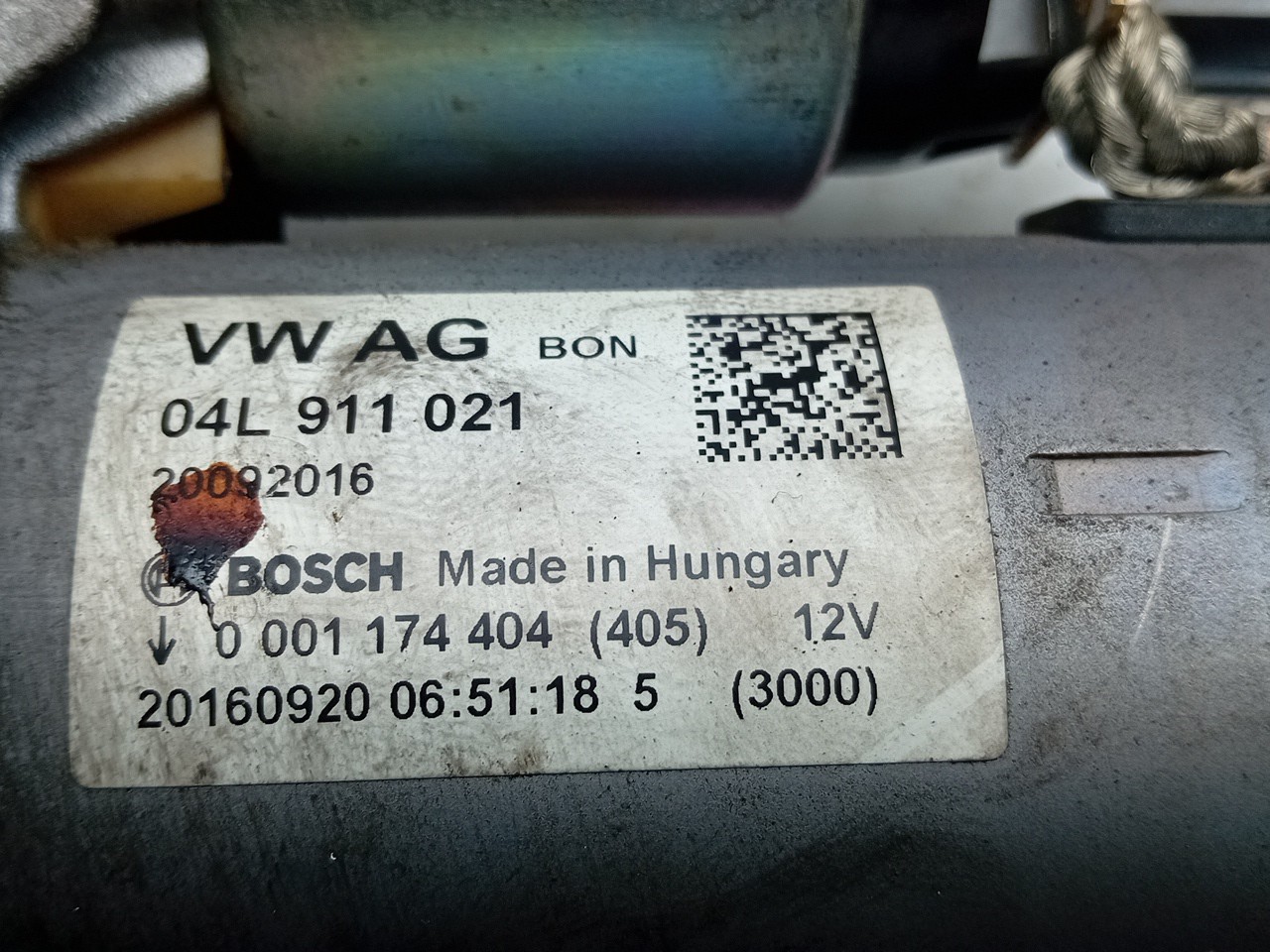 Motor de arranque AUDI A5 Sportback (8TA) Imagem-4