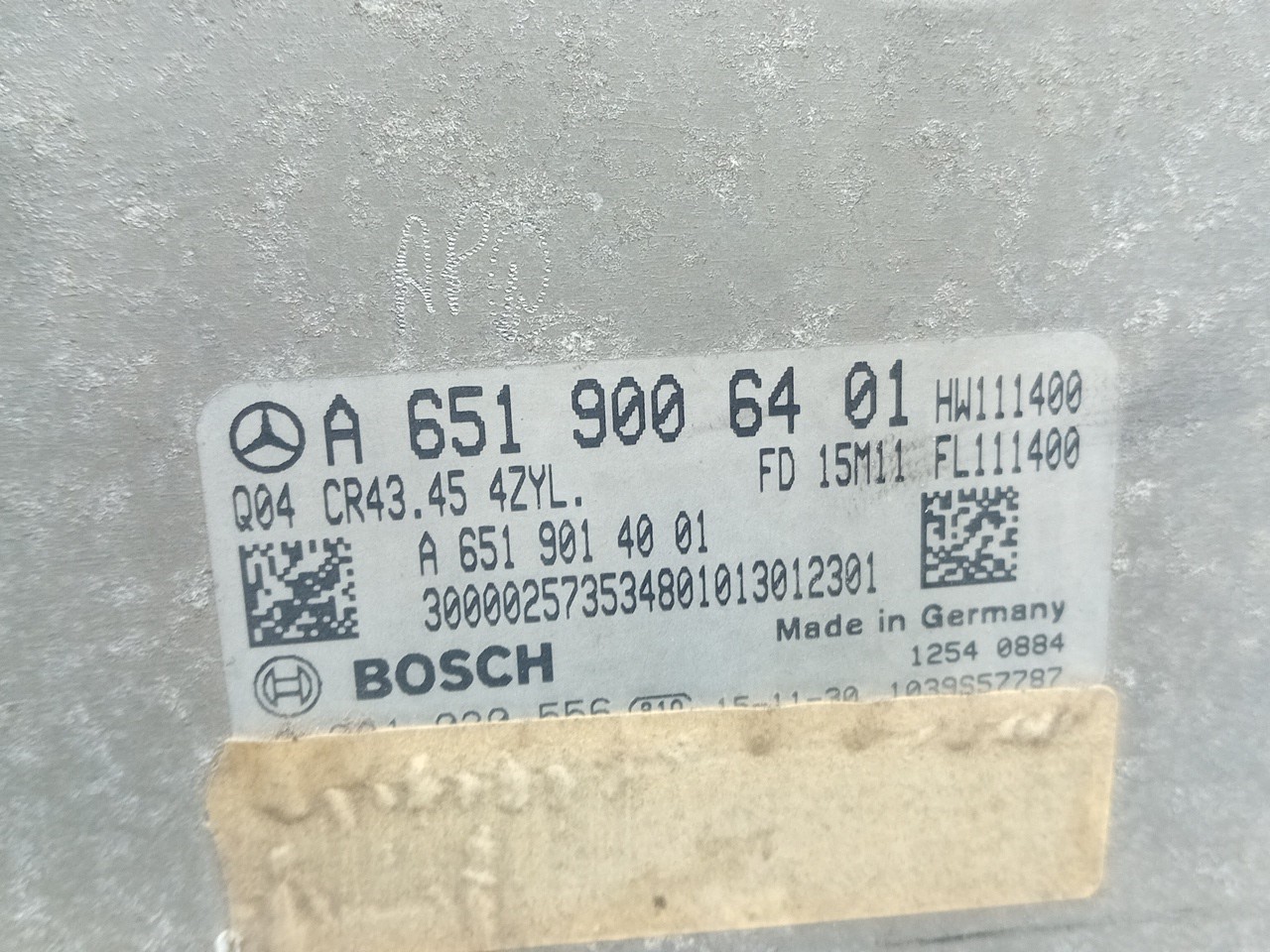 Centralina motor / ECU MERCEDES-BENZ GLC (X253) Imagem-3