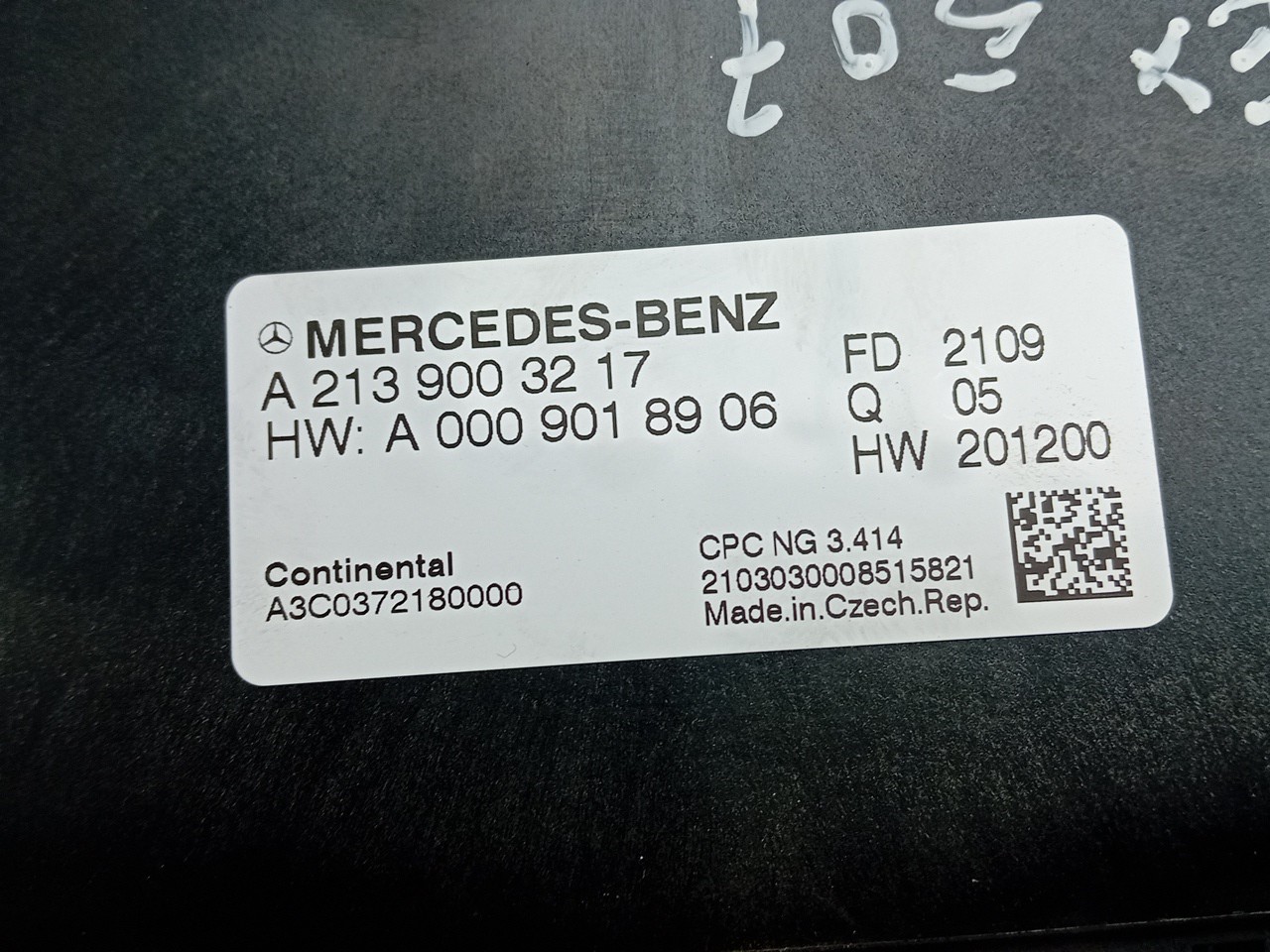 Module générique MERCEDES-BENZ Classe C Coupé (C205) Imagem-4