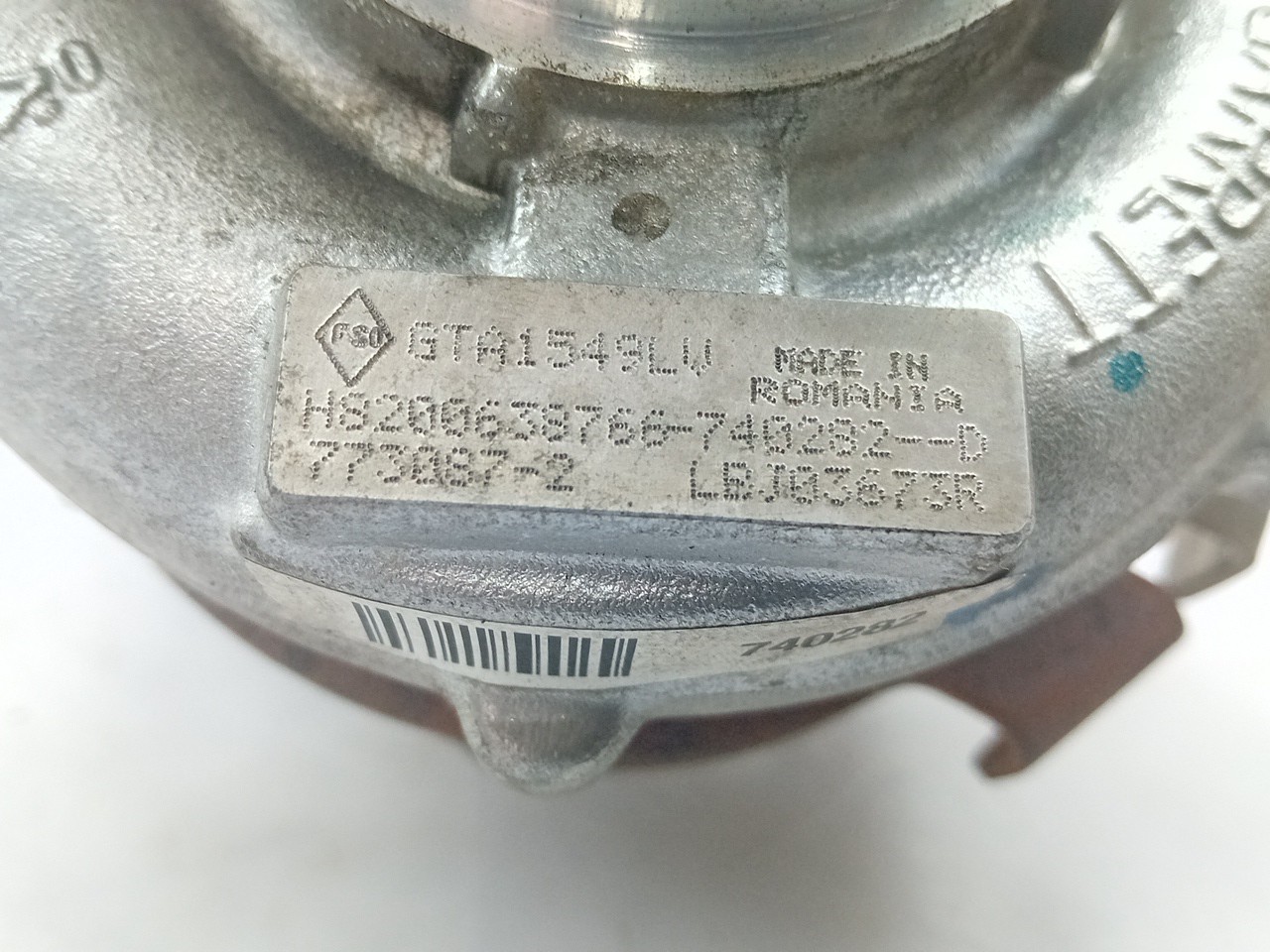 Turbocharger  RENAULT Koleos I (HY_) Imagem-3
