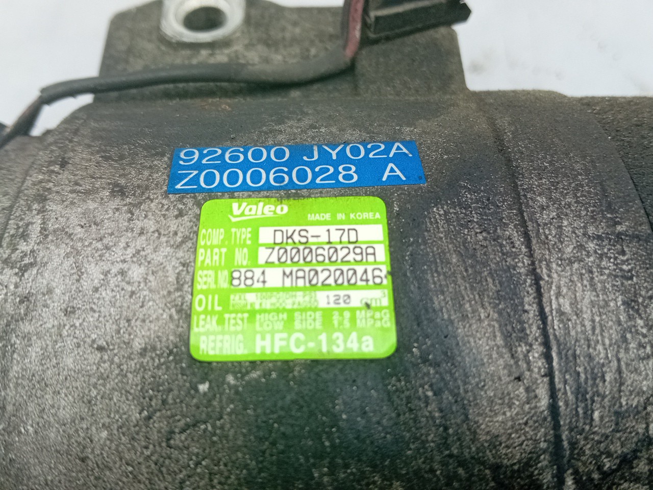 Compressor AC RENAULT Koleos I (HY_) Imagem-4