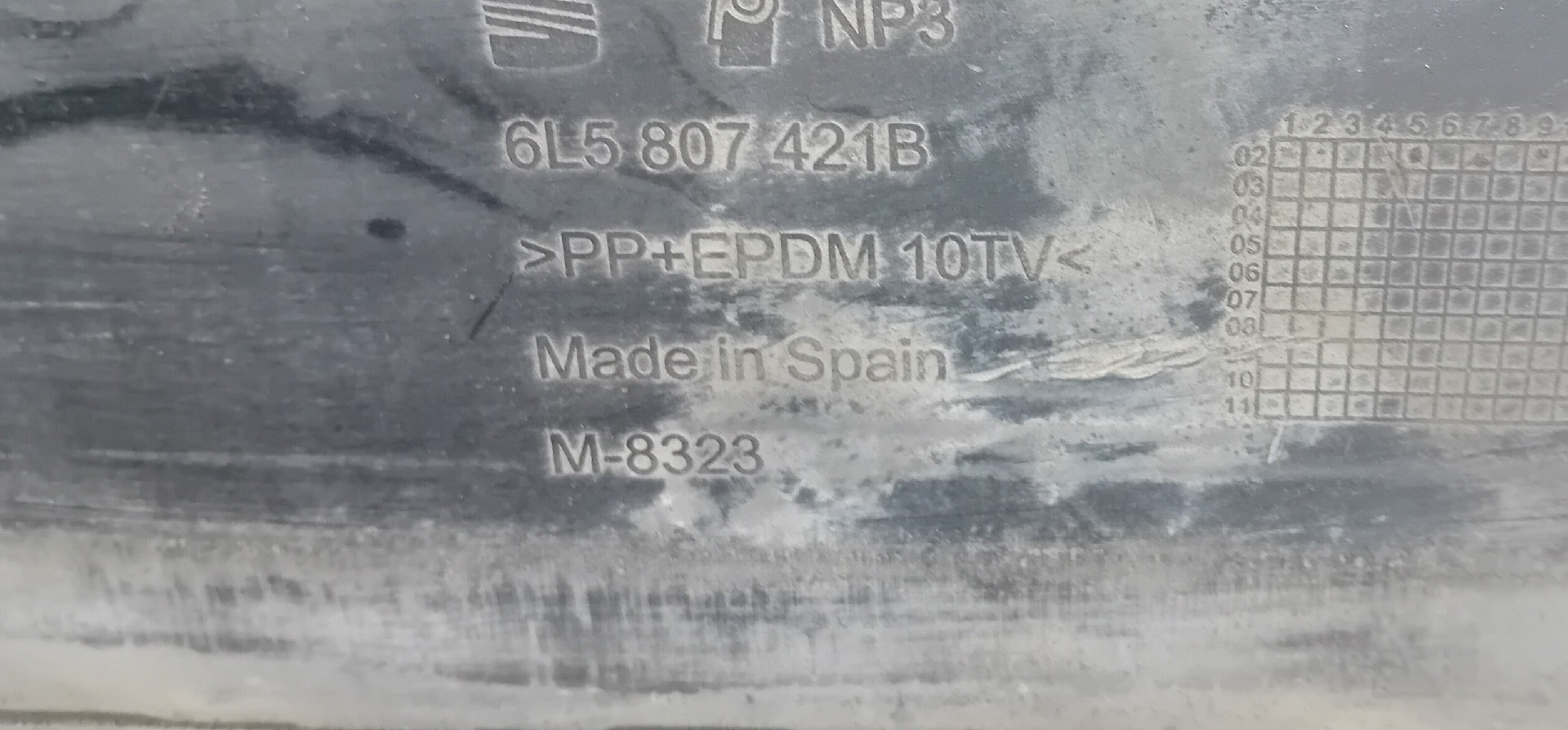 Parachoques Trasero SEAT Cordoba (6L2) Imagem-4