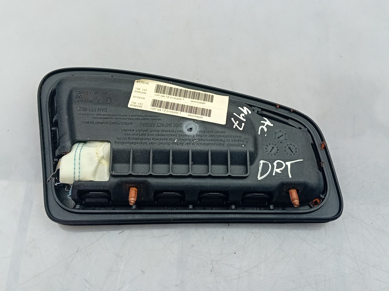 Airbag Derecho PEUGEOT 307 CC (3B) Imagem-1