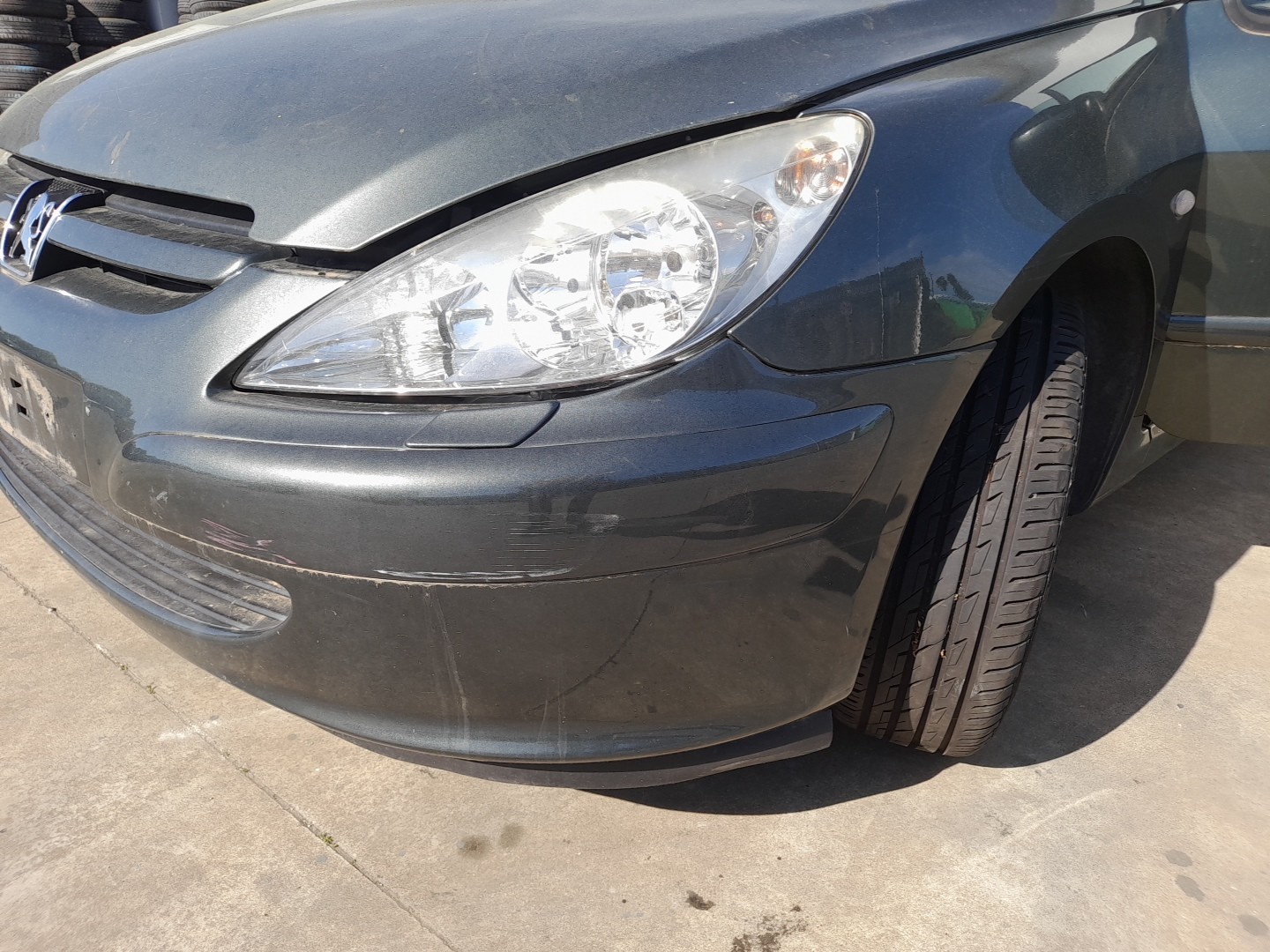 Pára-choques frente PEUGEOT 307 CC (3B) Imagem-2