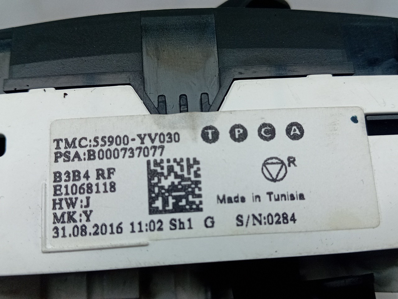 Botón / interruptor de aire acondicionado TOYOTA Aygo (_B4_) Imagem-4