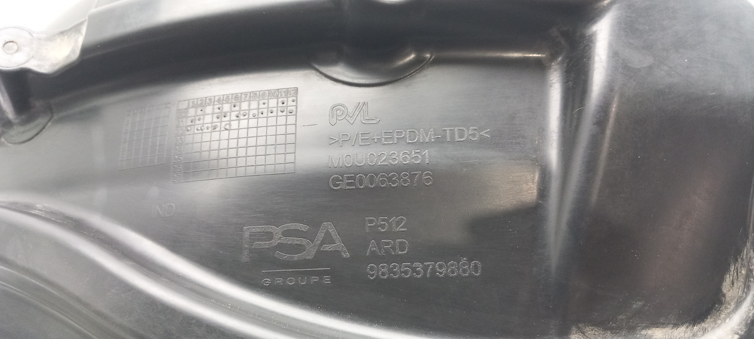 Rear wheel arch right PEUGEOT 308 SW III Imagem-2