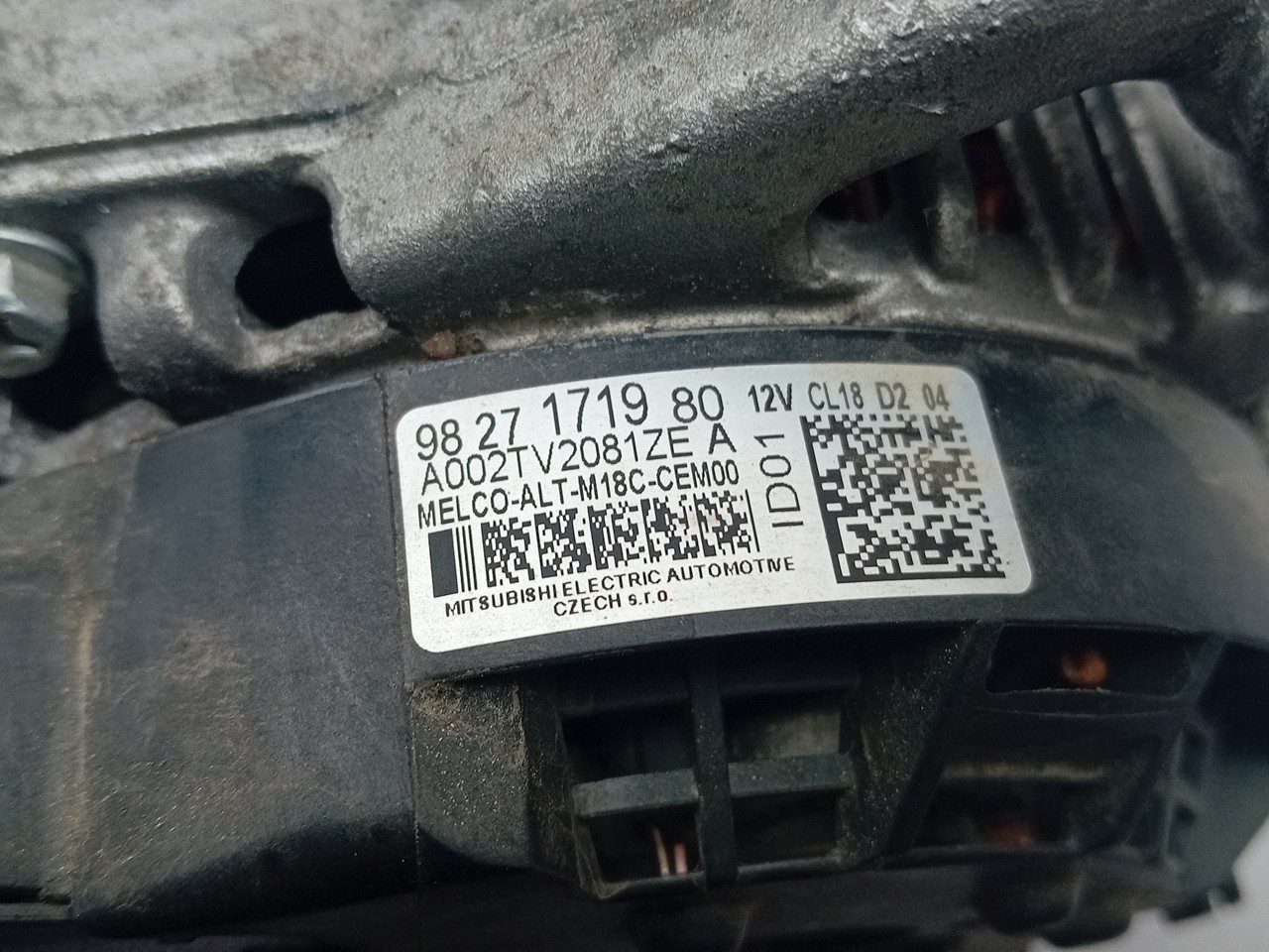 Alternator PEUGEOT 308 SW III Imagem-3