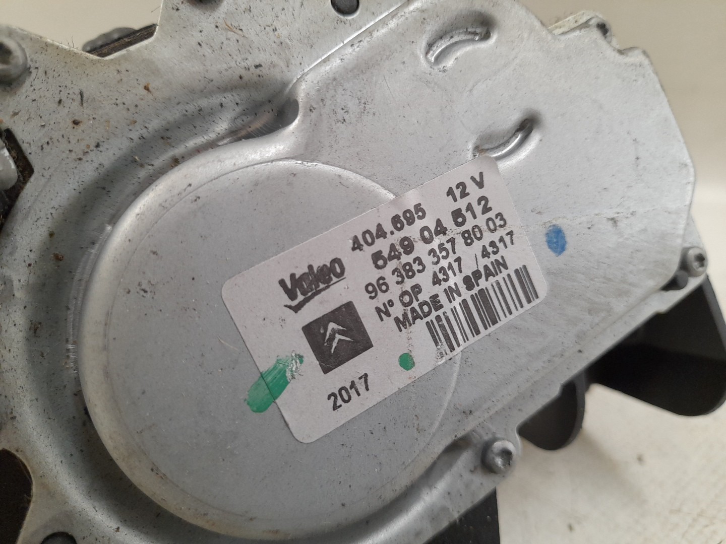 Motor limpiaparabrisas Trasero CITROËN C5 I Break (DE_) Imagem-1