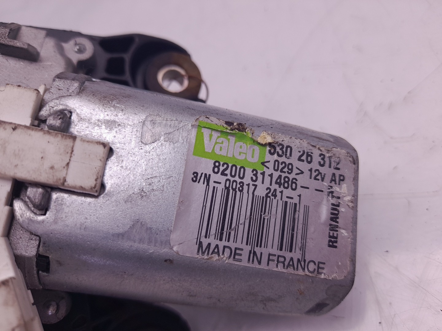Rear Wiper Motor RENAULT Clio III (BR0/1, CR0/1) Imagem-2