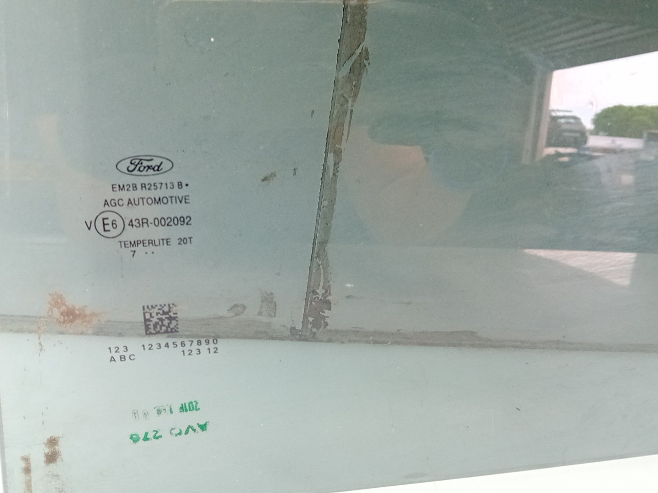 Left rear door glass FORD S-Max Imagem-1