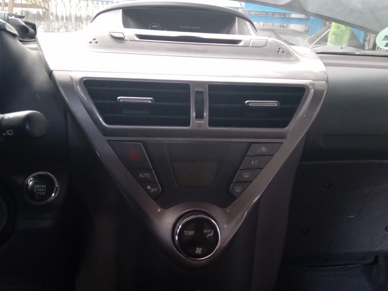 Moldura da consola central / rádio / aro