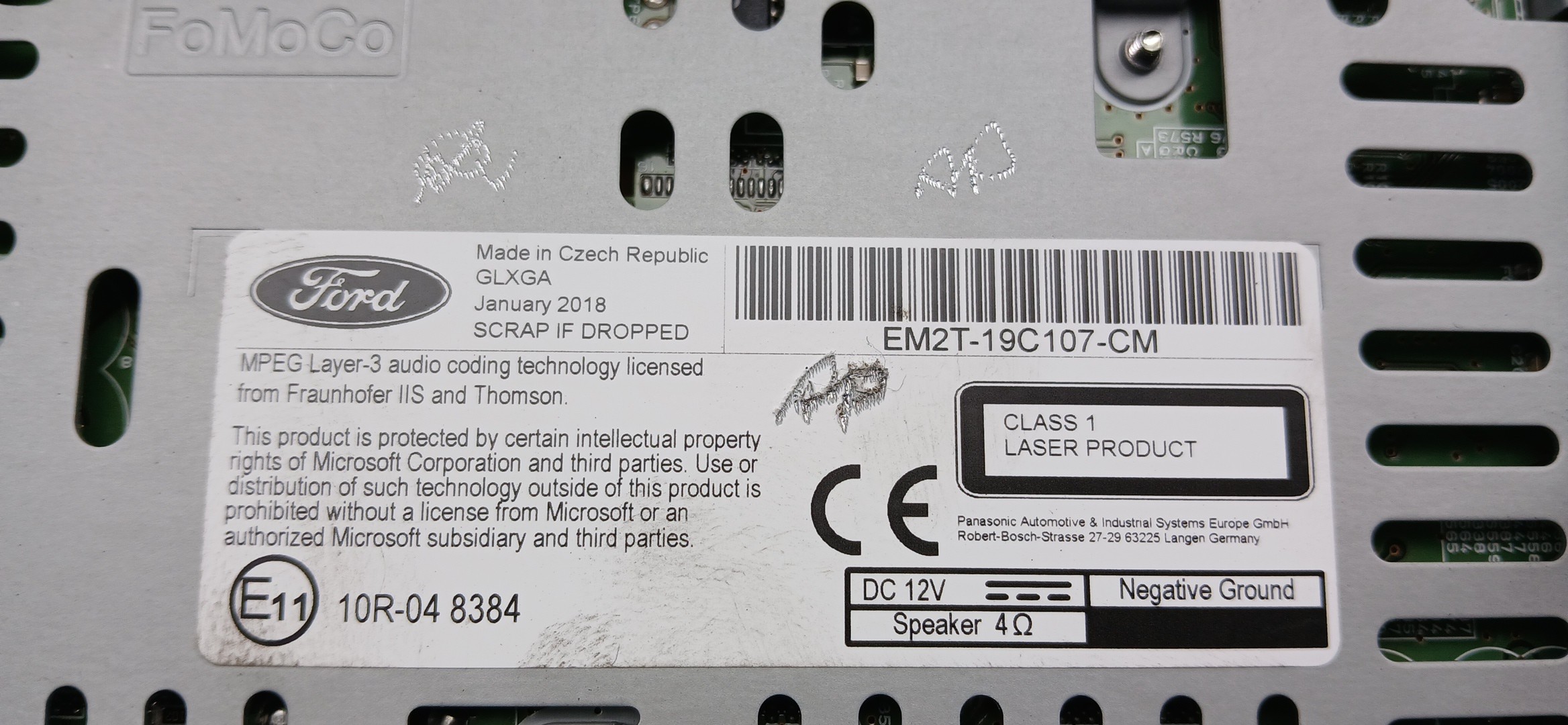 Car radio FORD S-Max Imagem-3