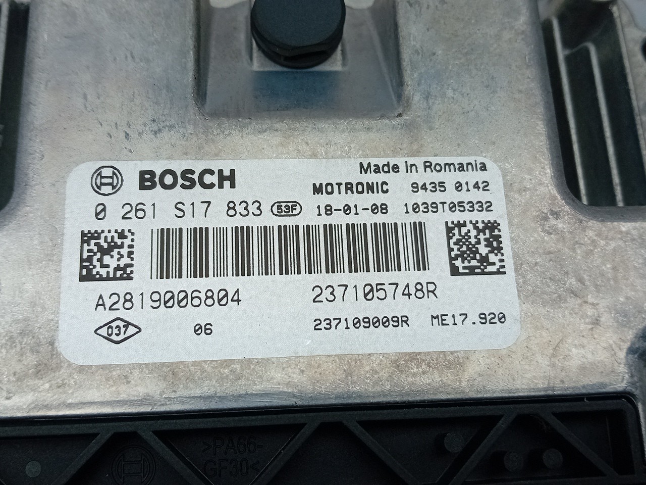 Engine control unit / ECU RENAULT Twingo III (BCM_) Imagem-3