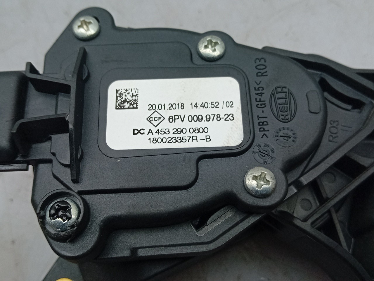 Pedal do acelerador RENAULT Twingo III (BCM_) Imagem-2