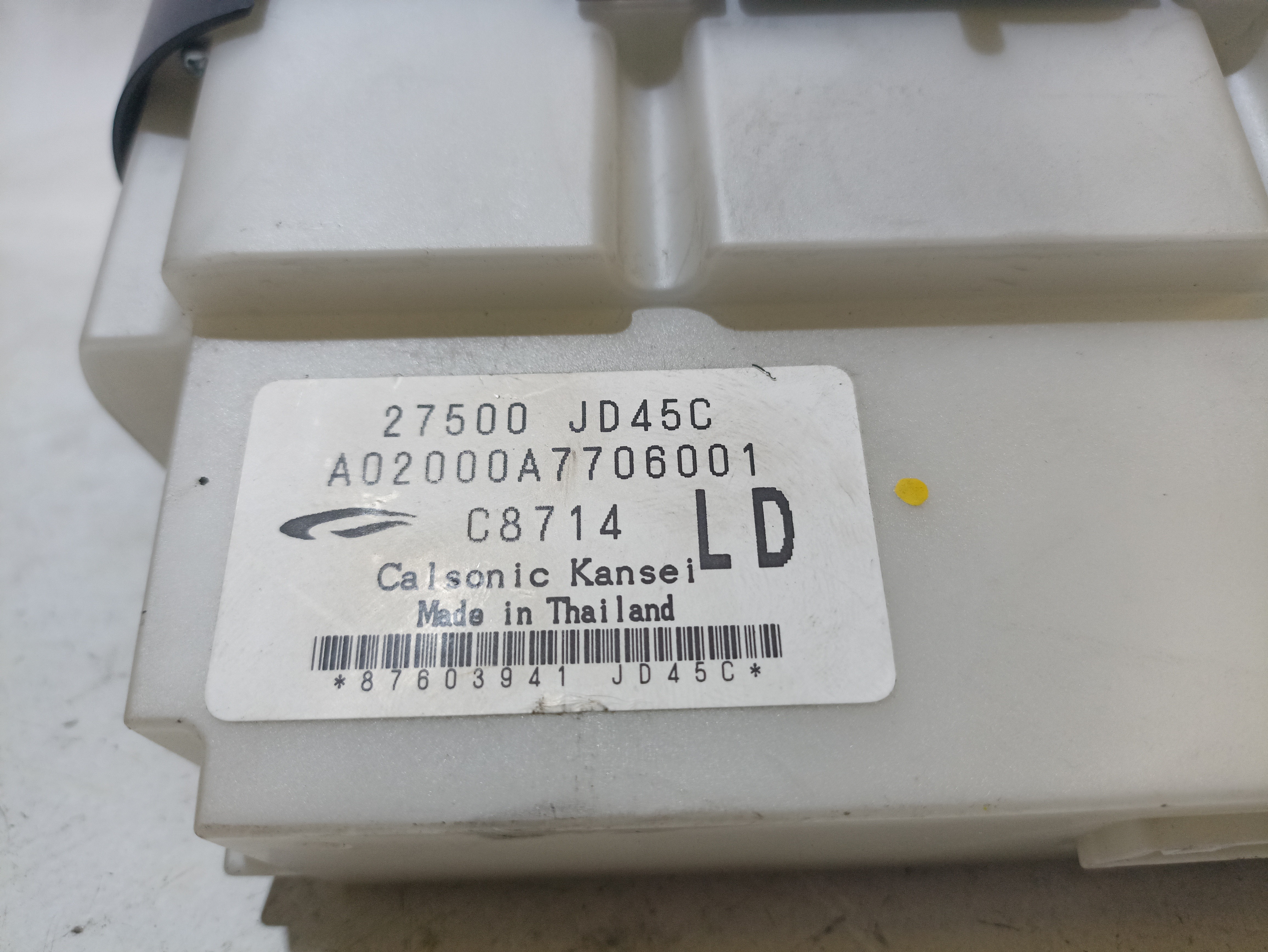 Bouton / interrupteur climatisation NISSAN Qashqai/Qashqai+2 I (J10, JJ10) Imagem-2