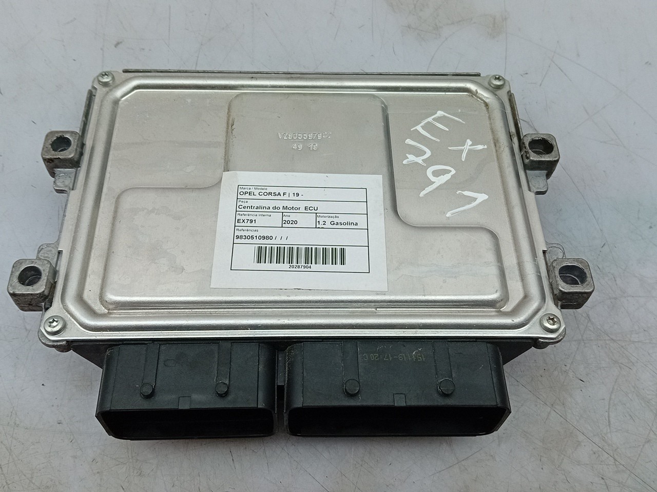 Calculateur /  Unité de contrôle moteur OPEL Corsa F Imagem-1