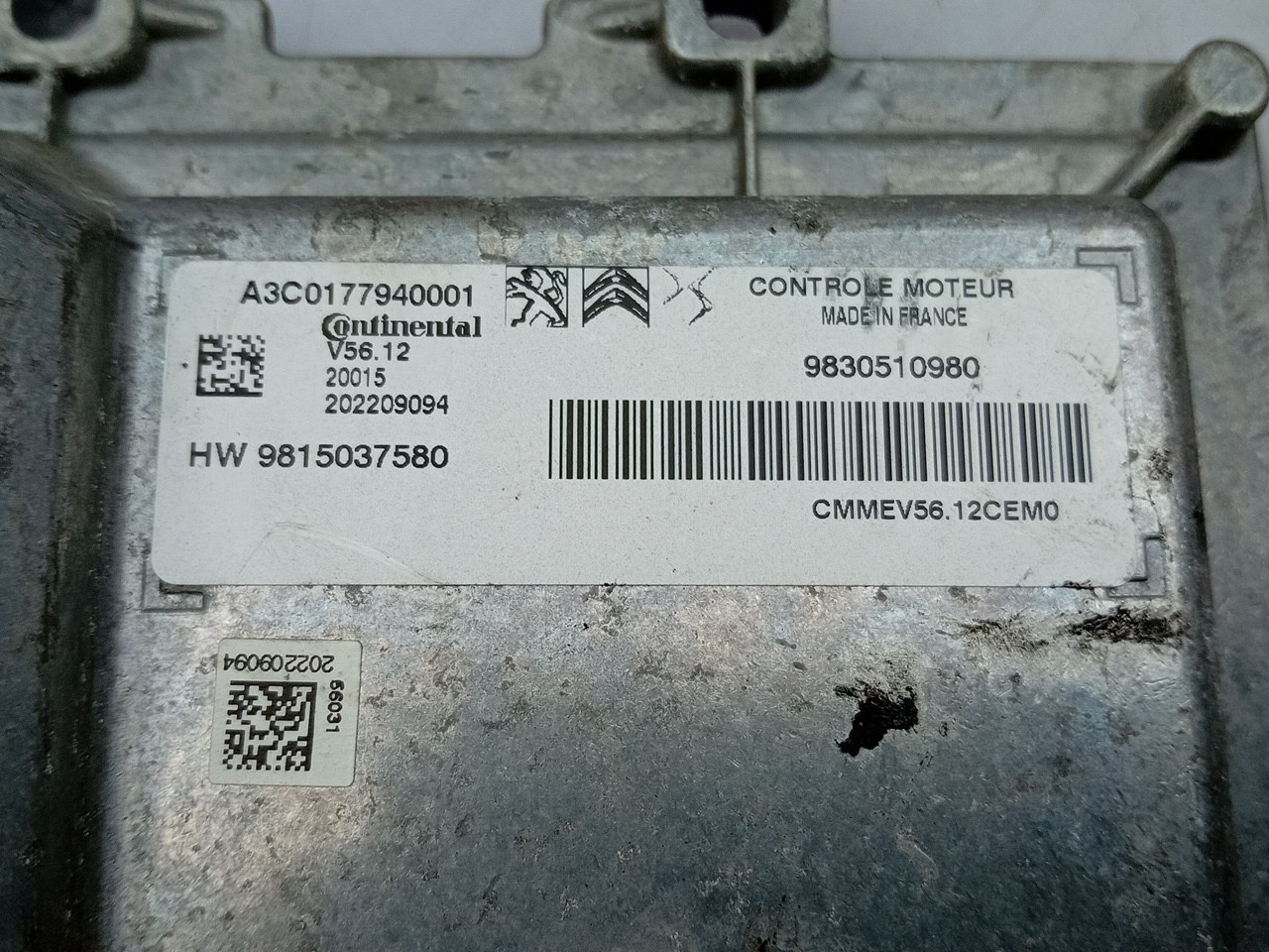 Calculateur /  Unité de contrôle moteur OPEL Corsa F Imagem-3