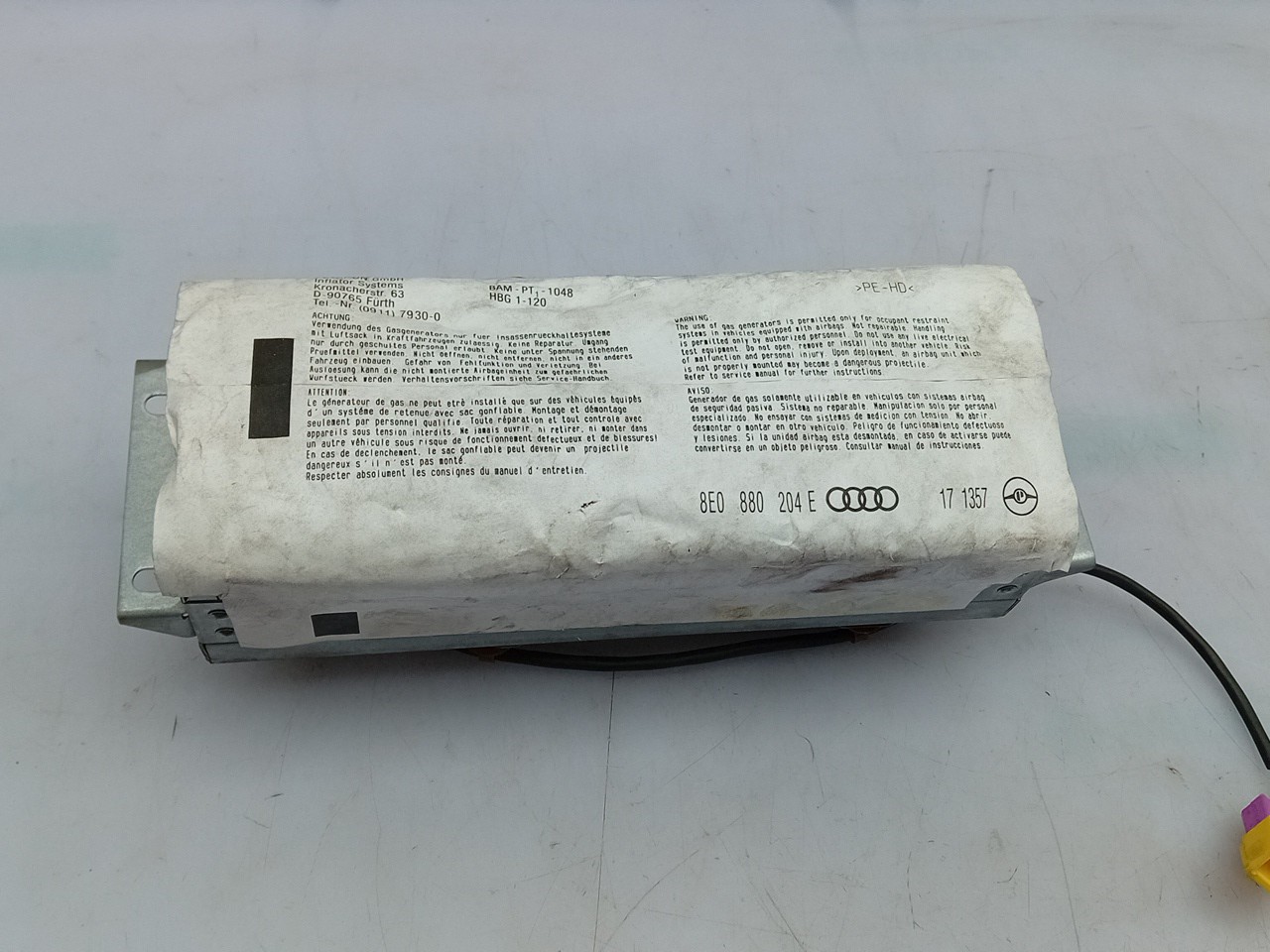 Airbag passageiro AUDI A4 Avant (8E5, B6) Imagem-1
