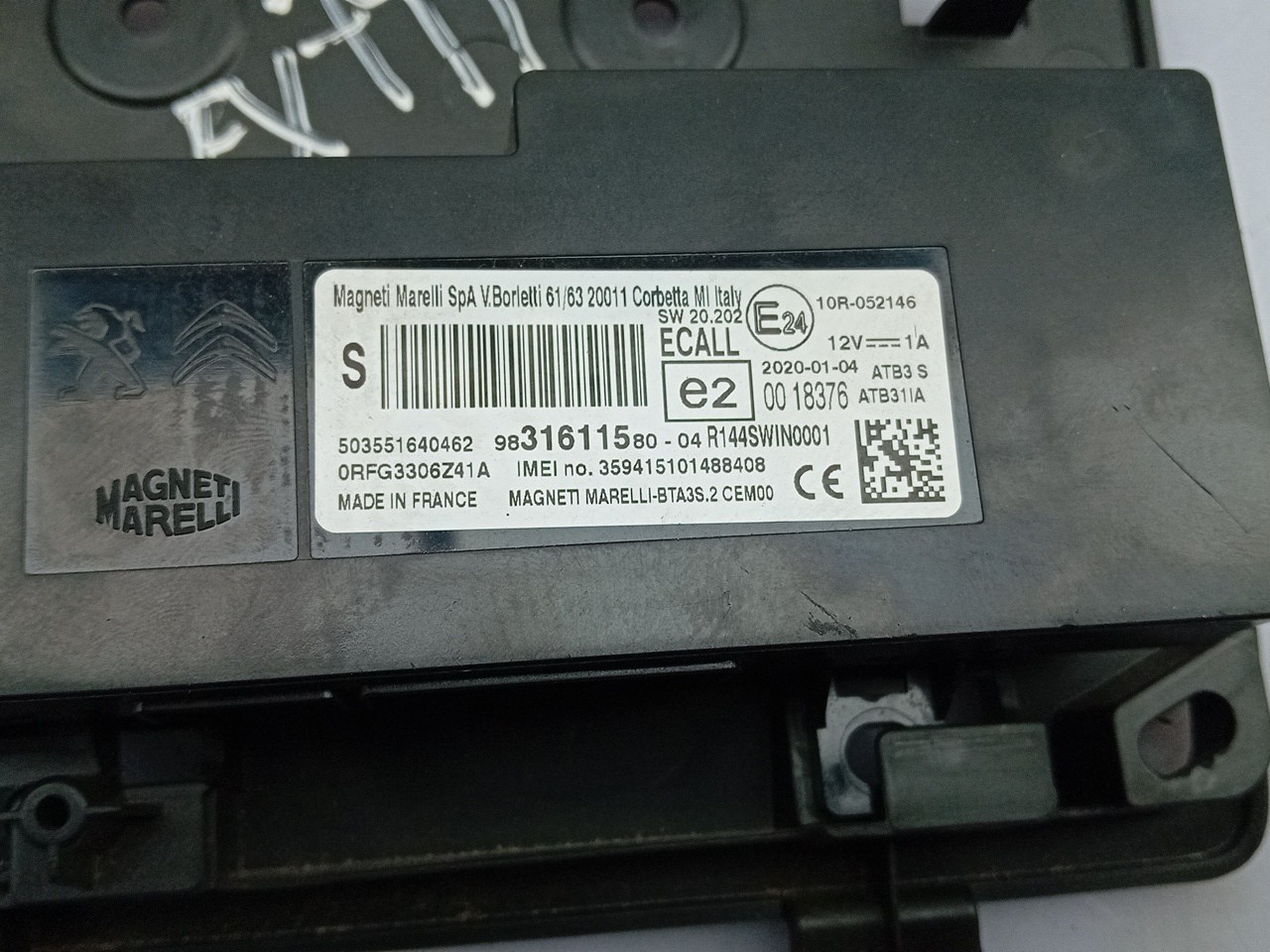 Module Bluetooth OPEL Corsa F Imagem-3