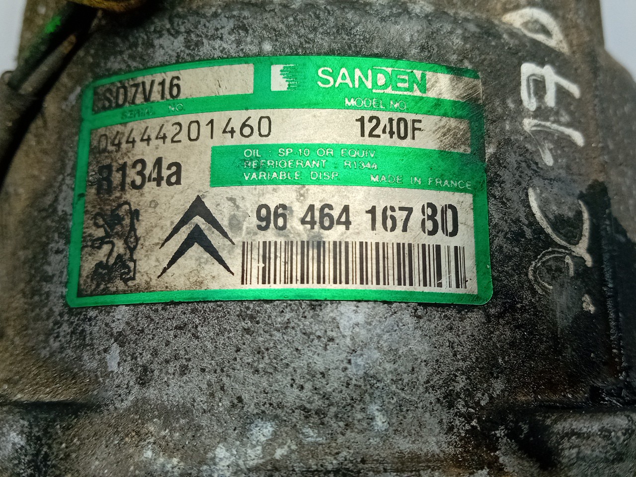 AC compressor CITROËN C8 (EA_, EB_) Imagem-2