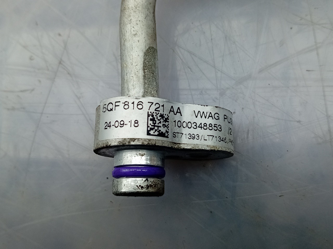 Tubo aire acondicionado VOLKSWAGEN Tiguan (AD1, AX1) Imagem-3