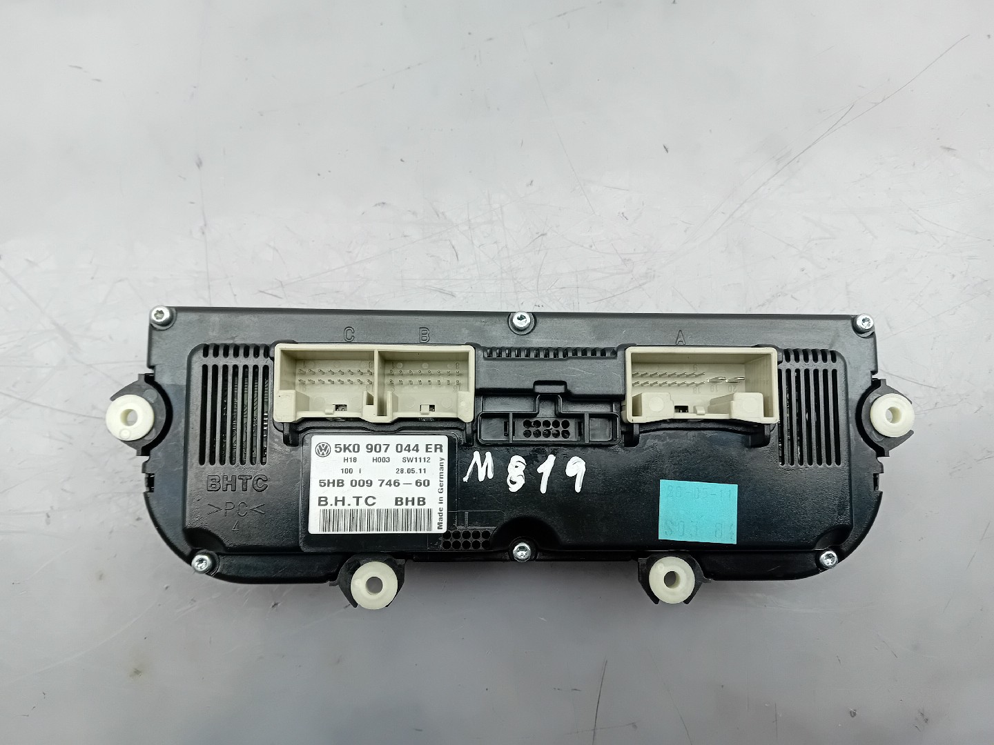Botão / interruptor do AC VOLKSWAGEN Golf VI Variant (AJ5) Imagem-2