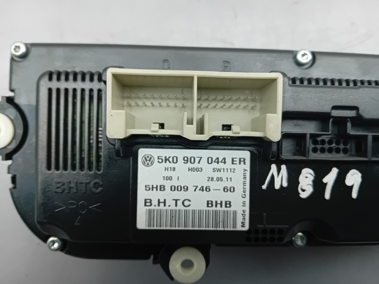 Botão / interruptor do AC VOLKSWAGEN Golf VI Variant (AJ5) Imagem-4