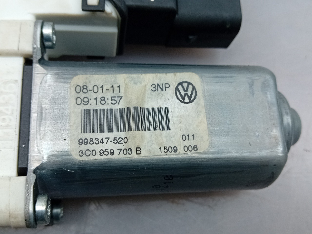 Motor vidro trás direito VOLKSWAGEN Golf VI Variant (AJ5) Imagem-3