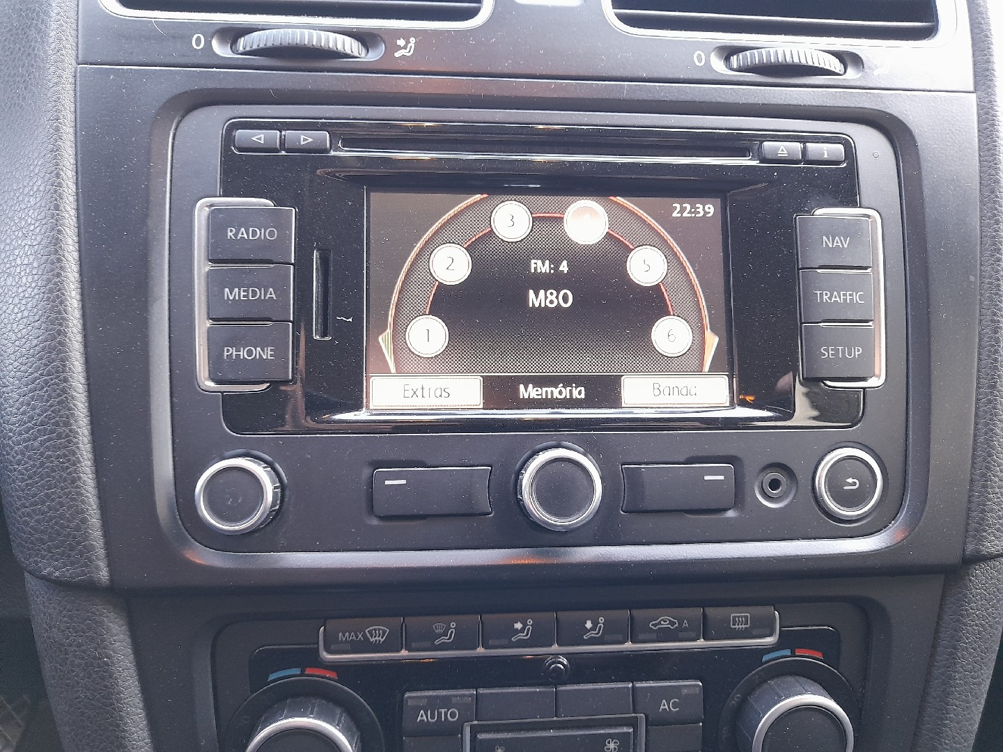 Display / ecrã de informações VOLKSWAGEN Golf VI Variant (AJ5) Imagem-1