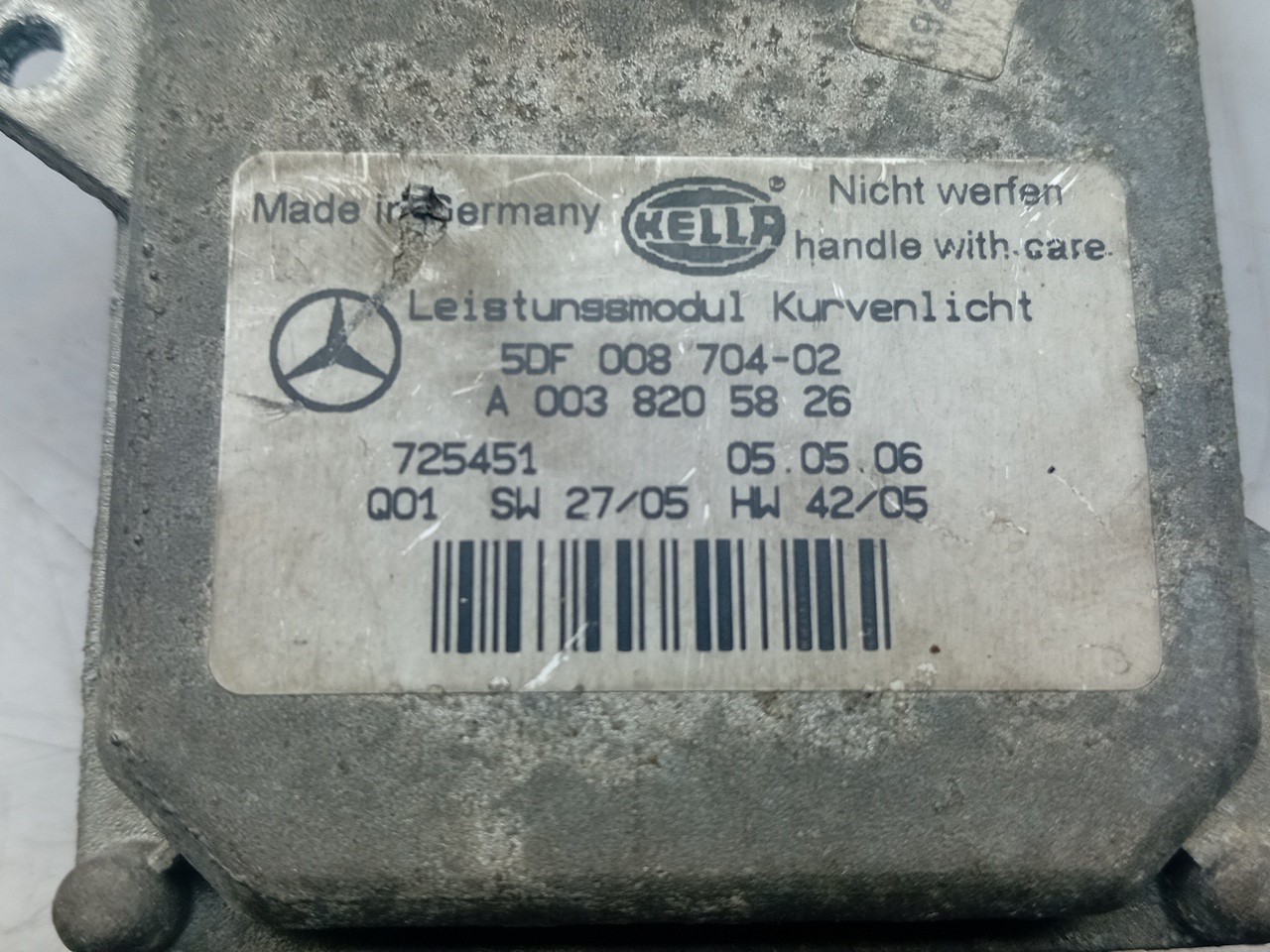 Centralina de luzes MERCEDES-BENZ CLS (C219) Imagem-3
