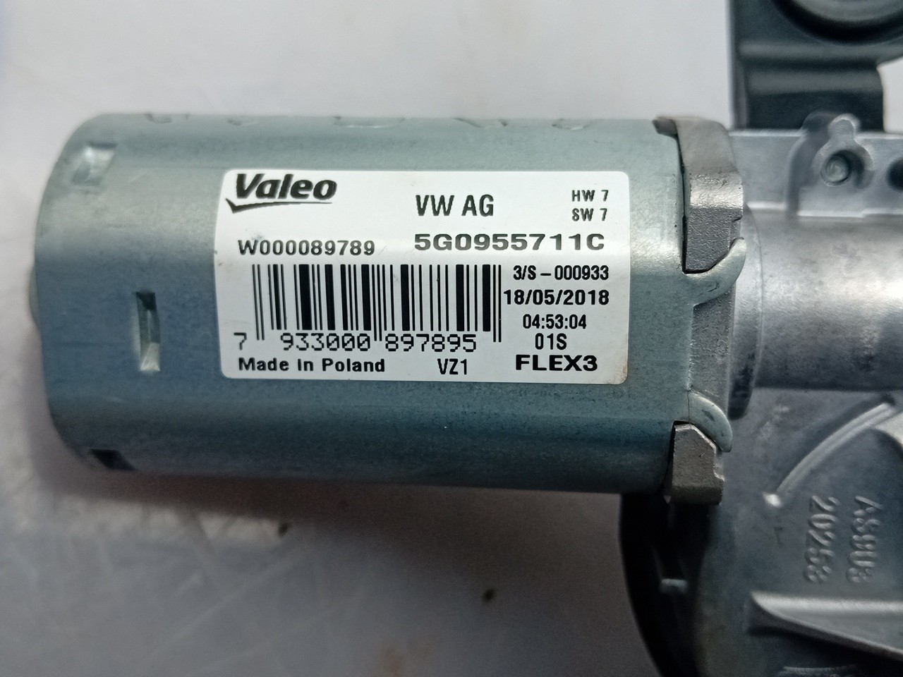 Rear Wiper Motor VOLKSWAGEN Up Imagem-3
