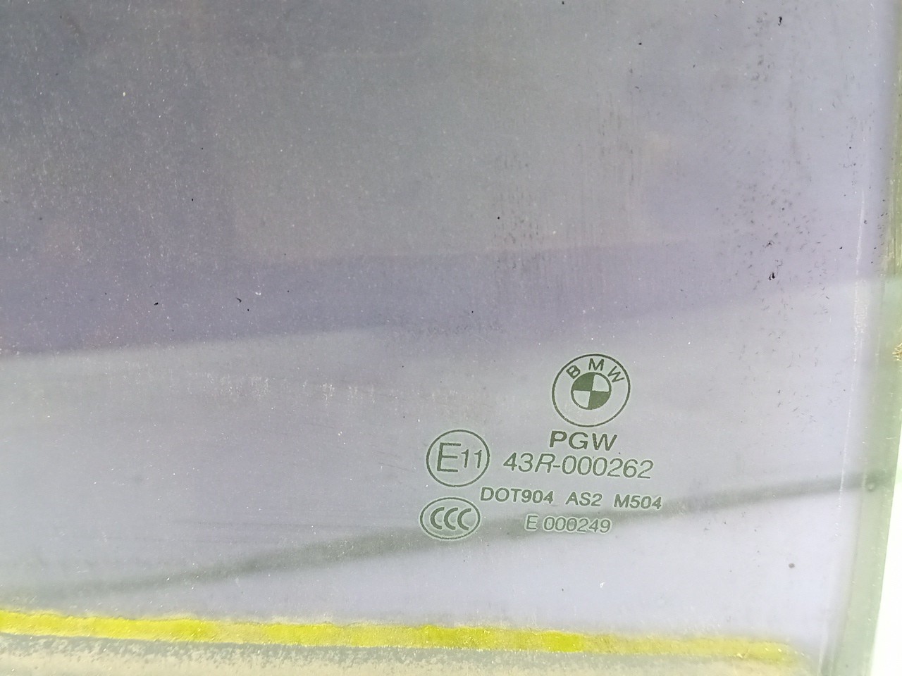 Vidro porta trás direito BMW X6 (E71, E72) Imagem-1