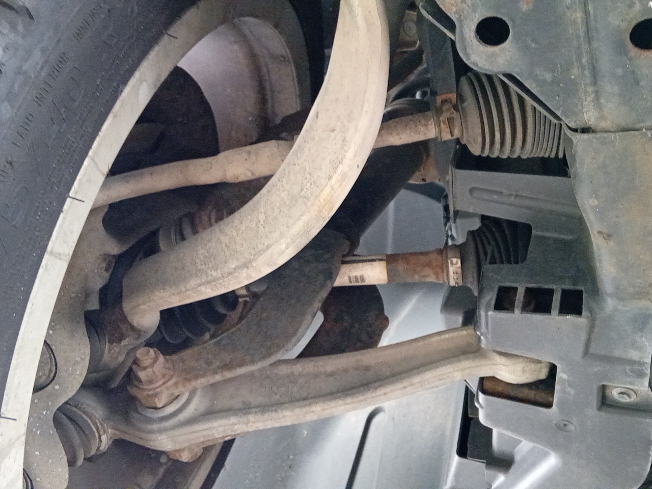 Right front suspension arm