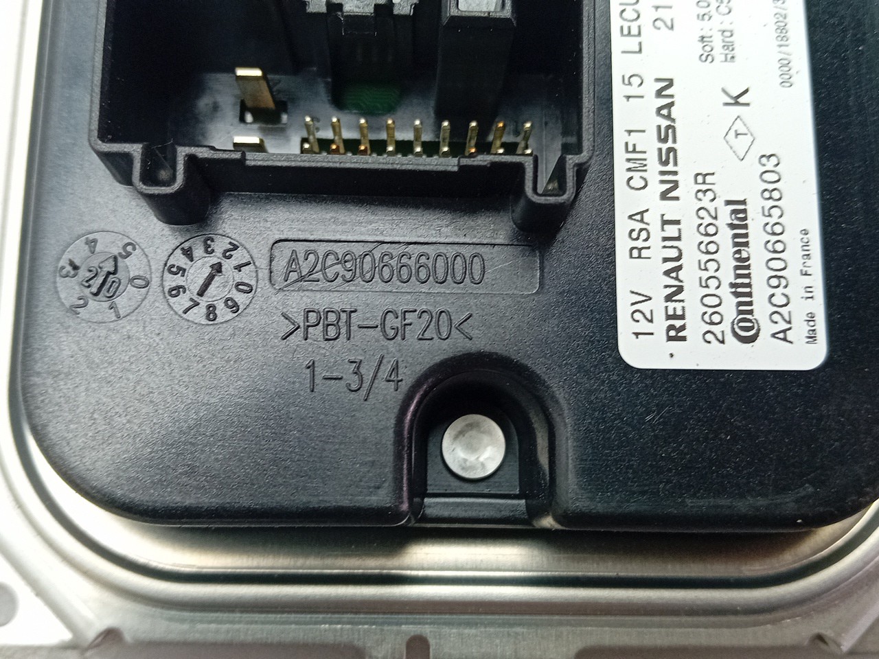 Calculateur d'éclairage RENAULT Zoe (BFM_) Imagem-4