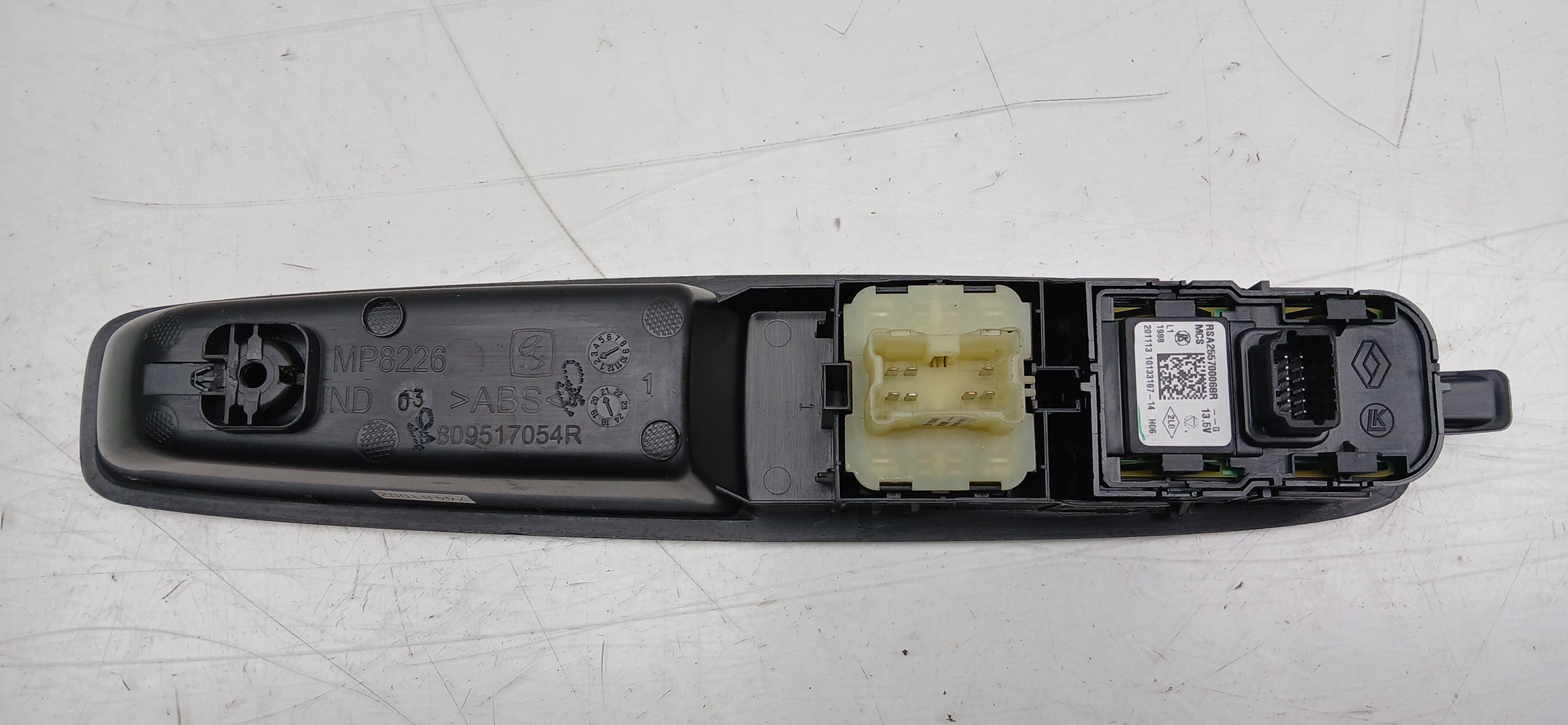 Left Front window control RENAULT Zoe (BFM_) Imagem-2